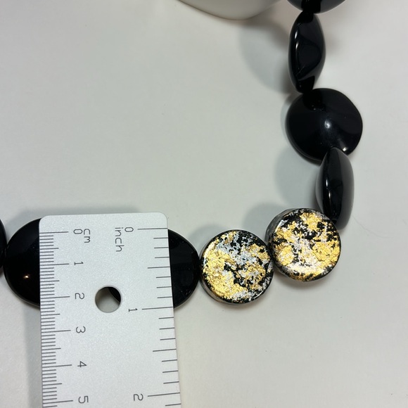 CHICO’S necklace and bracelet set approx 25” long - Picture 3 of 6